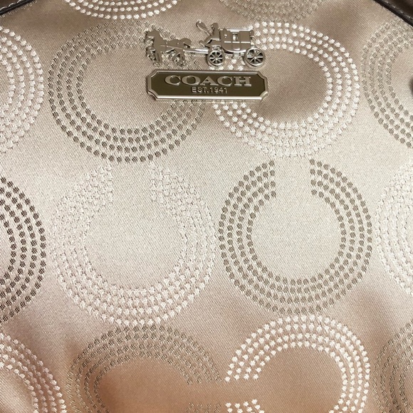 Madison Dot Op Art Sophia Satchel NWT - Picture 3 of 9